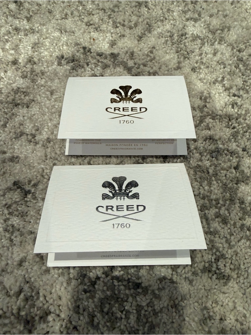 Creed perfume 2 x 2mL